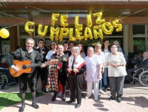 90 Cumpleaños de una residente en Gavá